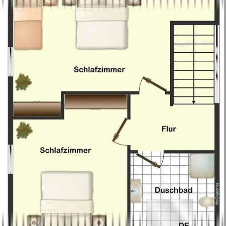 Waldstück Ferienhaus *
